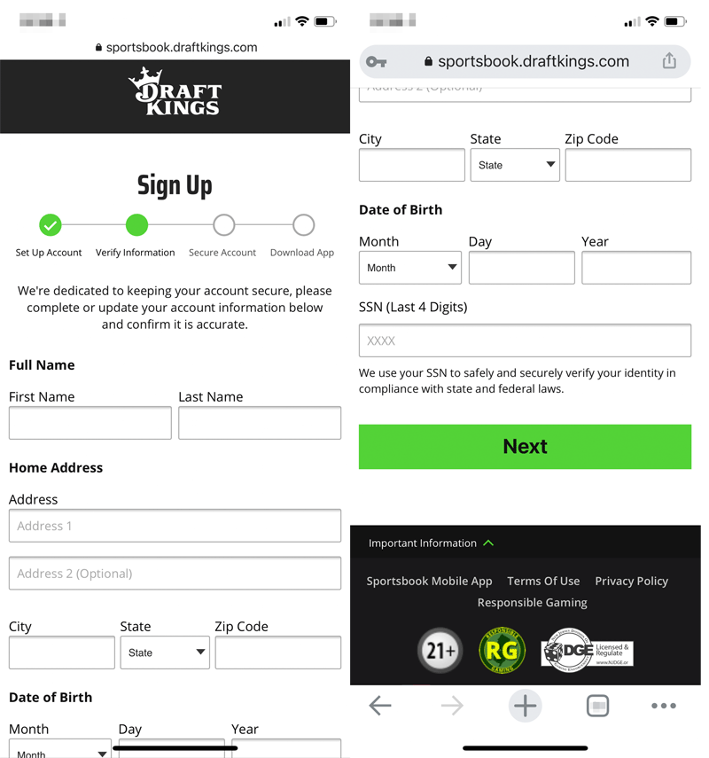 draftkings sportsbook mobile sign up 2